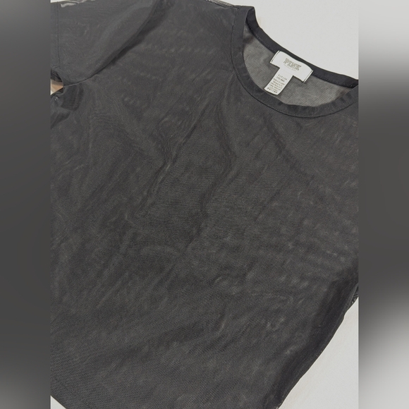 NWOT PINK Victoria's Secret Mesh Tee - Picture 6 of 13